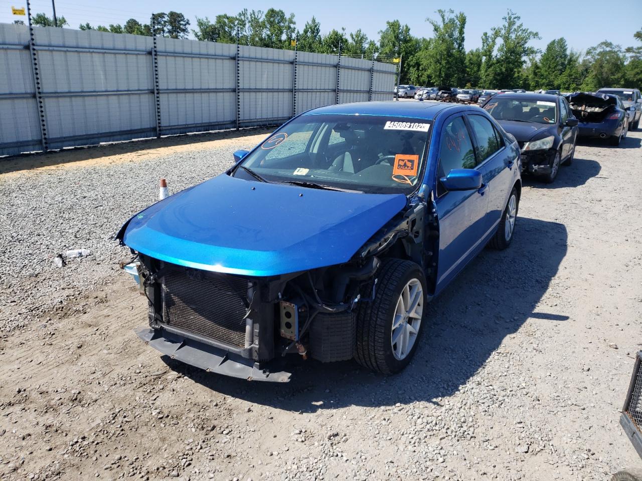 Photo 2 from auction – 2012 FORD FUSION SEL with VIN 3FAHP0JA4CR203702