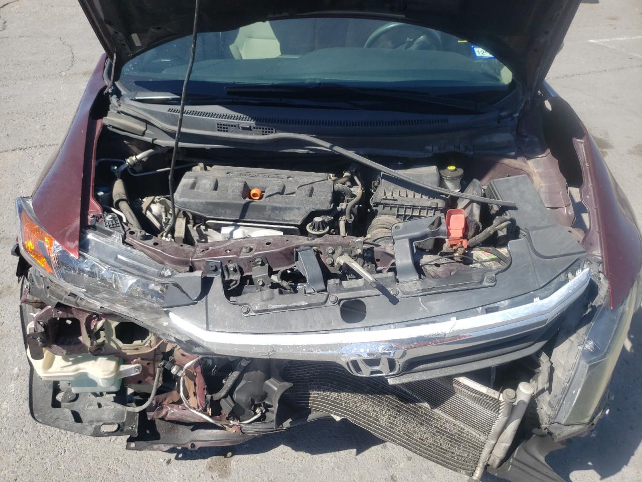 Photo 7 from auction – 2012 HONDA CIVIC LX with VIN 2HGFB2F58CH539079