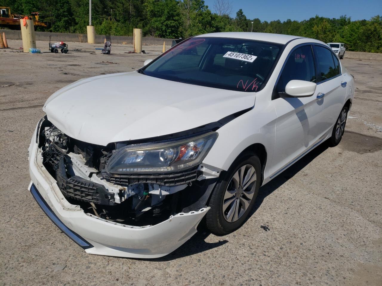 Photo 2 from auction – 2015 HONDA ACCORD LX with VIN 1HGCR2F35FA219797