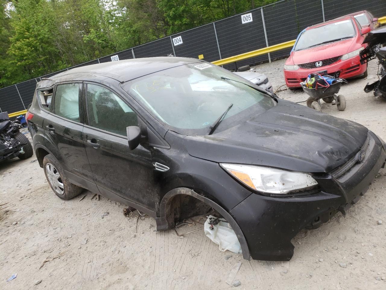 FORD ESCAPE S 2016 with VIN 1FMCU0F76GUC06430 - Photo from auction