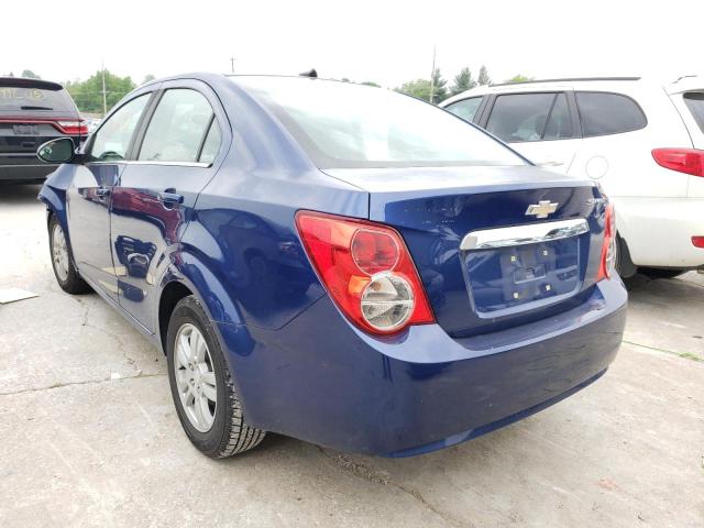 Photo 3 from auction – 2013 CHEVROLET SONIC LT with VIN 1G1JC5SH5D4254323