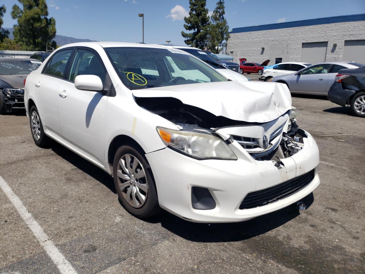 TOYOTA COROLLA BA 2013 with VIN 5YFBU4EE6DP171985 - Photo from auction