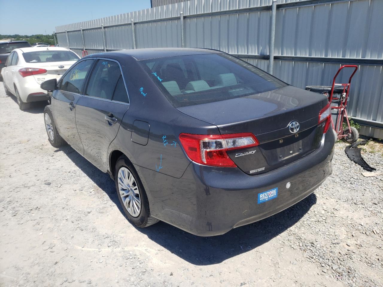 Photo 3 from auction – 2012 TOYOTA CAMRY BASE with VIN 4T1BF1FK4CU175155