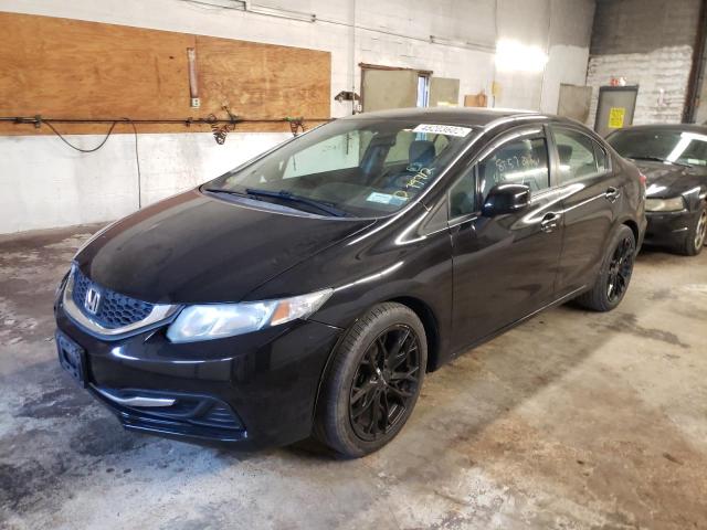 Photo 2 from auction – 2013 HONDA CIVIC LX with VIN 19XFB2F5XDE218852