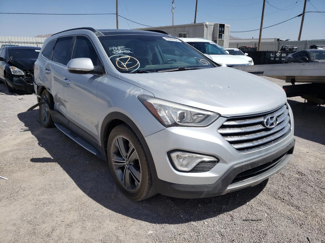 HYUNDAI SANTA FE G 2014 with VIN KM8SR4HF4EU079280 - Photo from auction