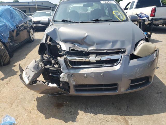 Photo 9 from auction – 2007 CHEVROLET AVEO BASE with VIN KL1TD56677B140997
