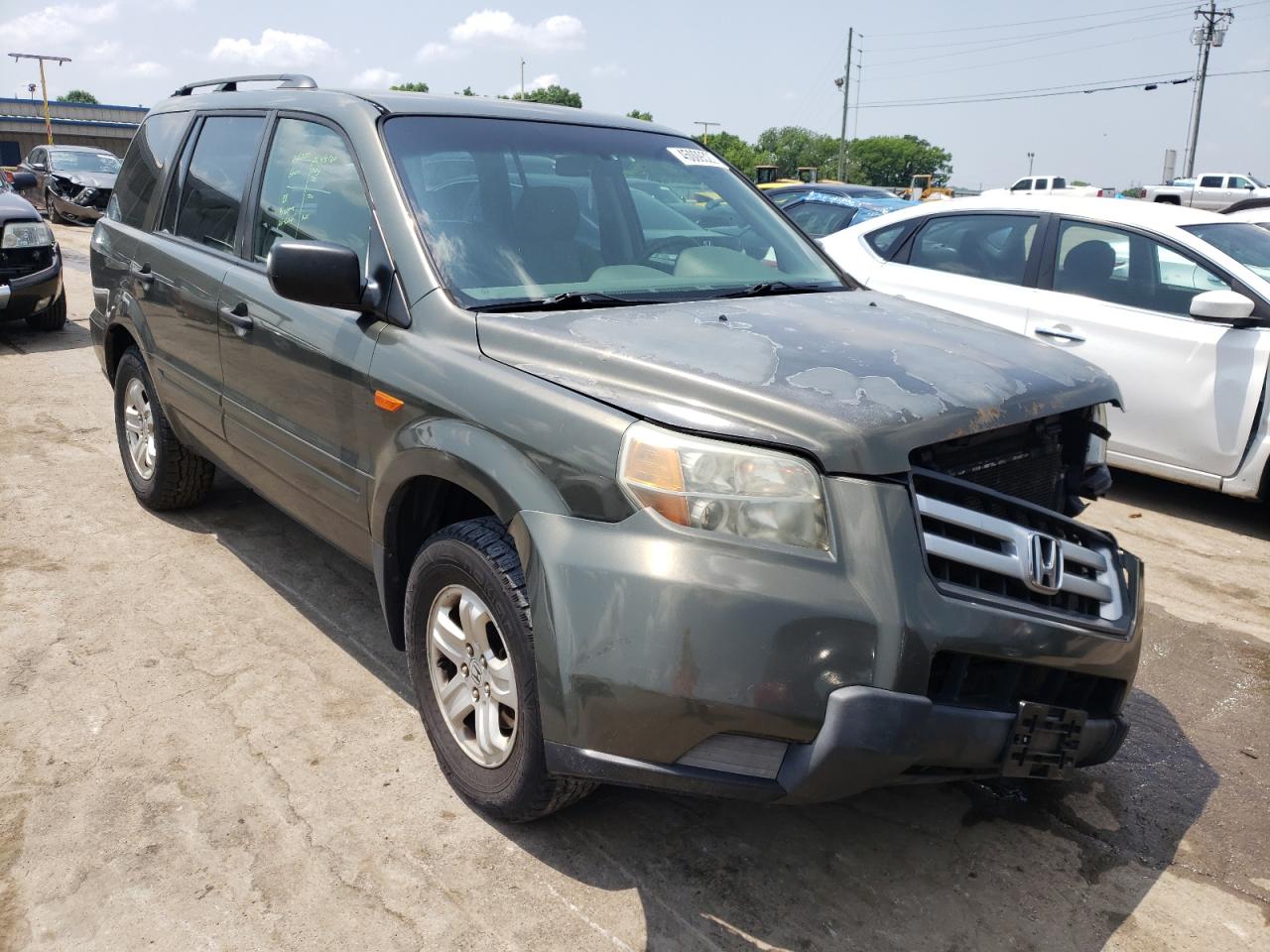 Photo 1 from auction – 2006 HONDA PILOT LX with VIN 5FNYF18156B005712