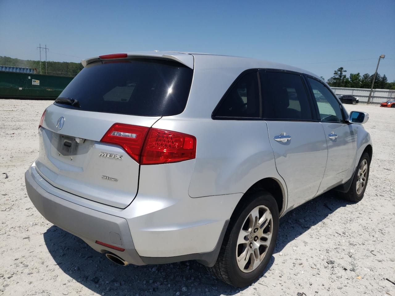 Photo 4 from auction – 2008 ACURA MDX TECHNO with VIN 2HNYD28618H543449