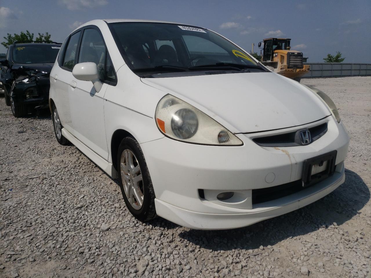Photo 1 from auction – 2007 HONDA FIT S with VIN JHMGD38677S030350