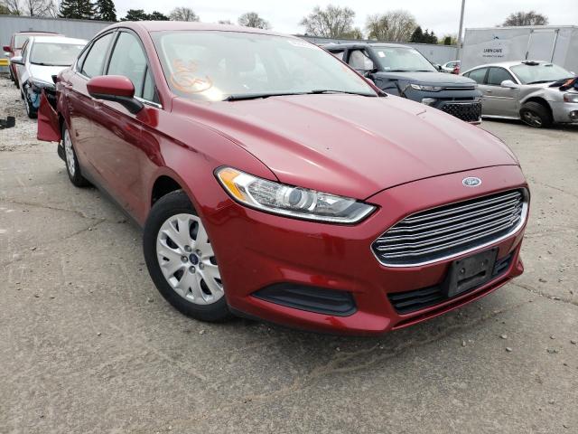 FORD FUSION S 2013 with VIN 3FA6P0G70DR357764 - Photo from auction
