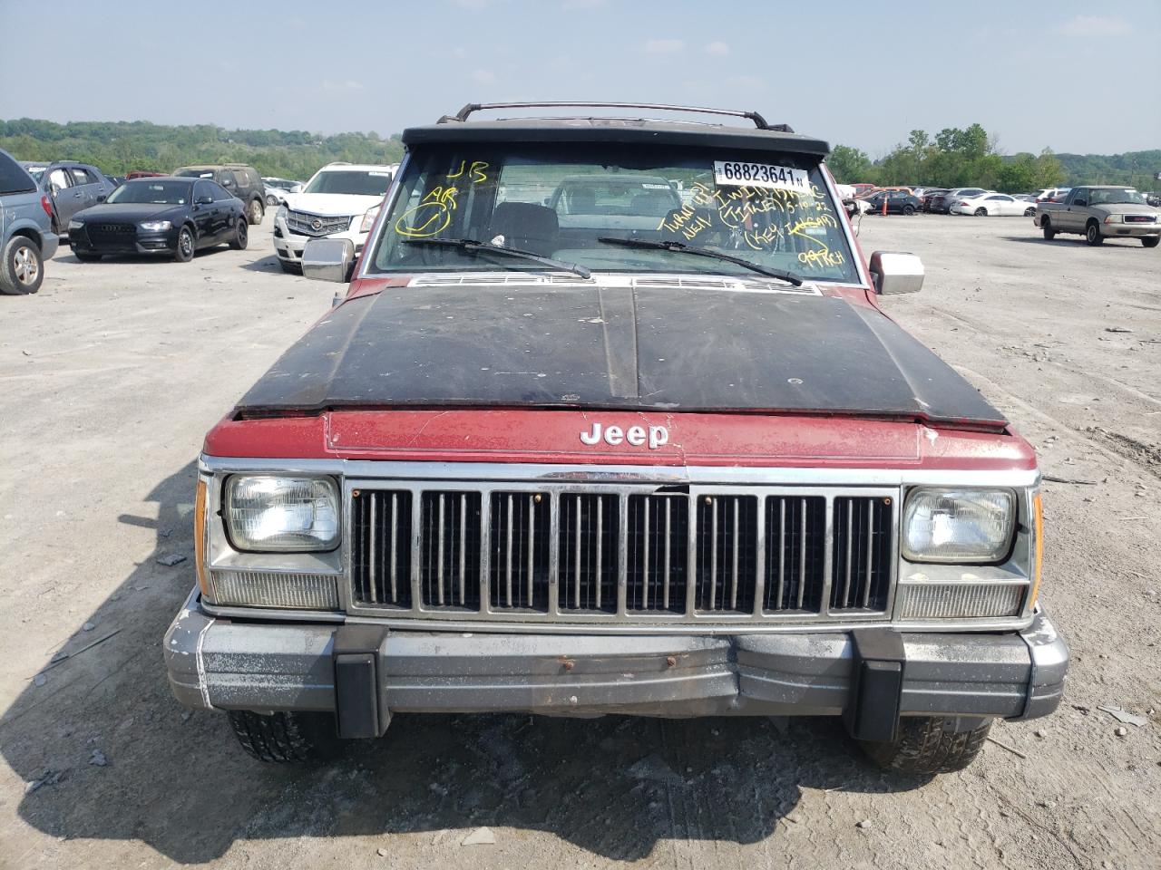 Photo 9 from auction – 1991 JEEP CHEROKEE L with VIN 1J4FJ58S7ML608767