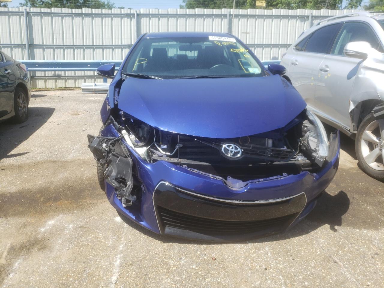 Photo 9 from auction – 2014 TOYOTA COROLLA L with VIN 5YFBURHE9EP056520