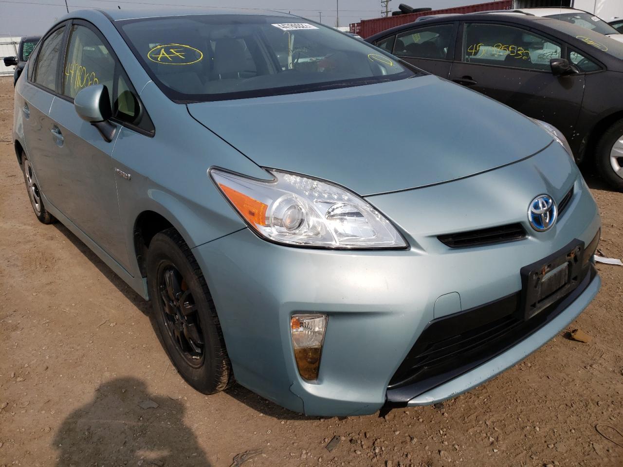 TOYOTA PRIUS 2015 with VIN JTDKN3DU7F1900292 - Photo from auction