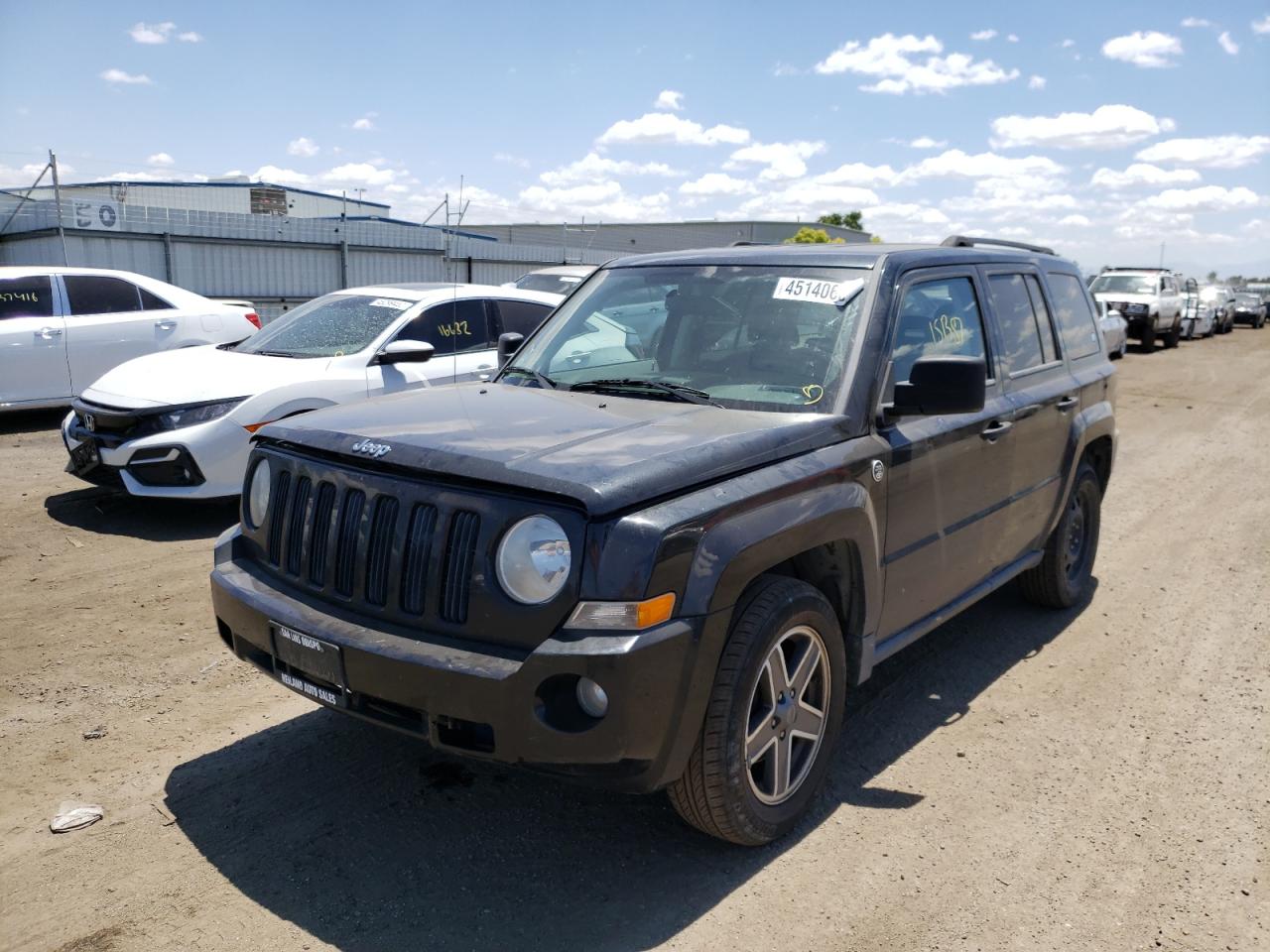 Photo 2 from auction – 2008 JEEP PATRIOT SP with VIN 1J8FF28W38D765536