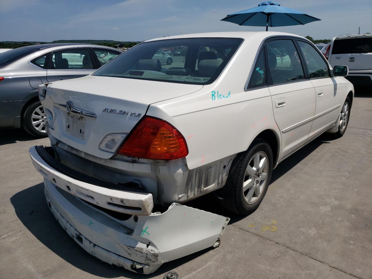 Photo 4 from auction – 2001 TOYOTA AVALON XL with VIN 4T1BF28B91U142104