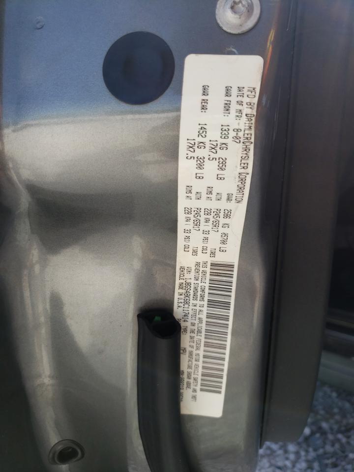 Photo 10 from auction – 2008 JEEP GRAND CHER with VIN 1J8GS48K68C117414