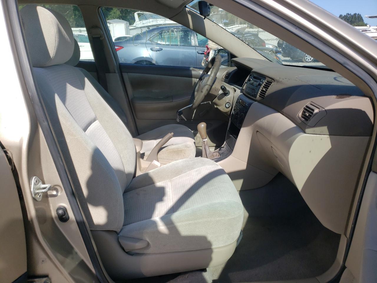 Photo 5 from auction – 2005 TOYOTA COROLLA CE with VIN 1NXBR32E95Z556277