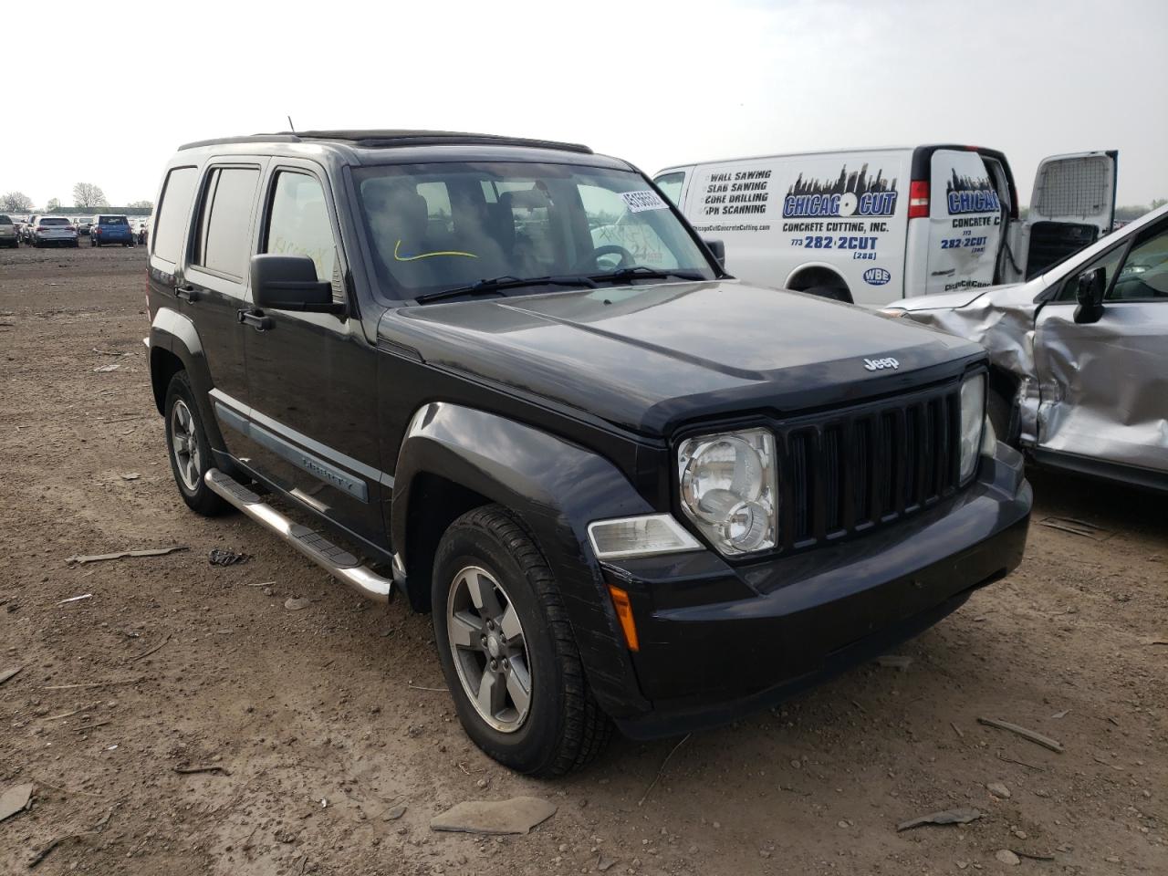 JEEP LIBERTY SP 2008 with VIN 1J8GN28K58W210239 - Photo from auction