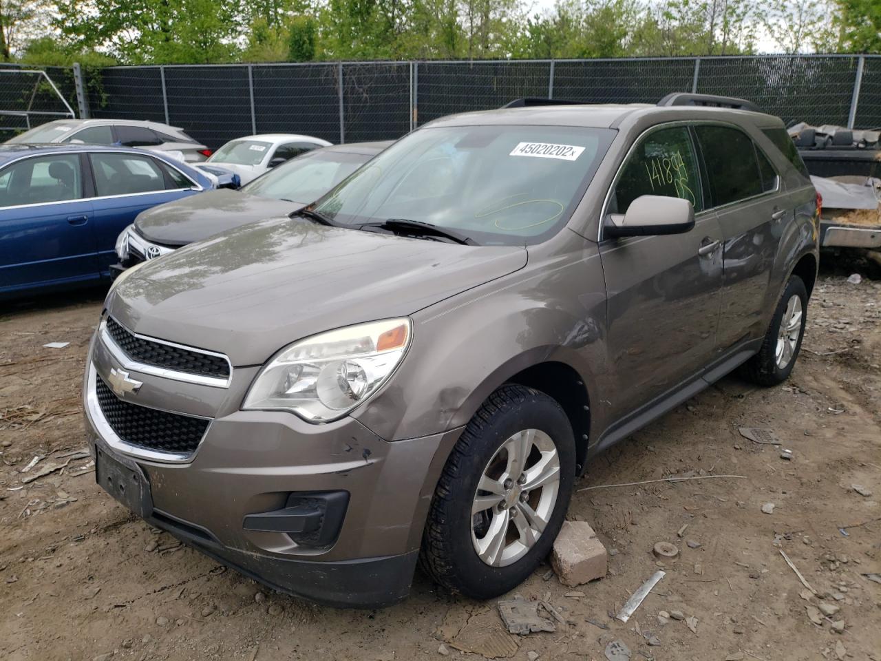 Photo 2 from auction – 2012 CHEVROLET EQUINOX LT with VIN 2GNALDEK6C6139212