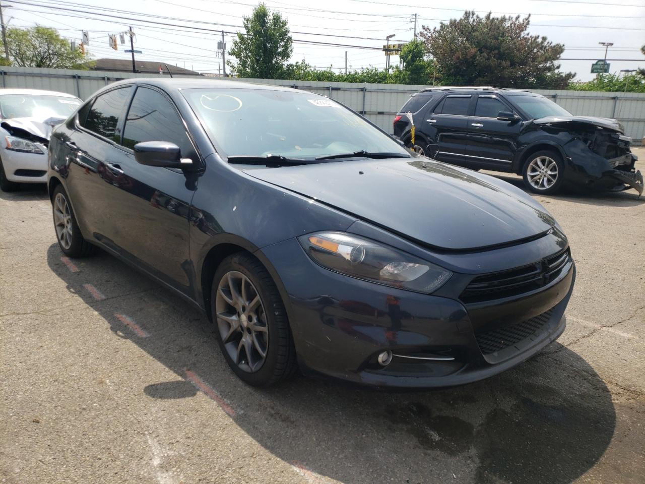 DODGE DART SXT 2014 with VIN 1C3CDFBB4ED860569 - Photo from auction