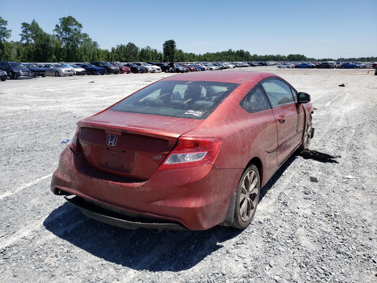 Photo 4 from auction – 2012 HONDA CIVIC SI with VIN 2HGFG4A56CH706155