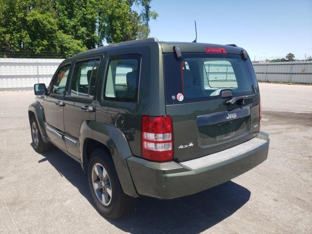Photo 3 from auction – 2008 JEEP LIBERTY SP with VIN 1J8GN28K48W190677
