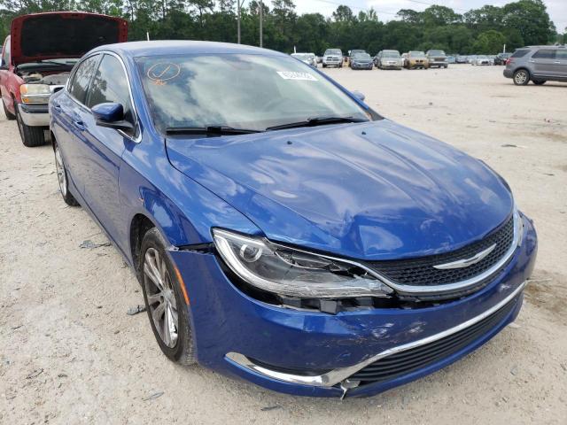 CHRYSLER 200 LIMITE 2015 with VIN 1C3CCCAB0FN580680 - Photo from auction