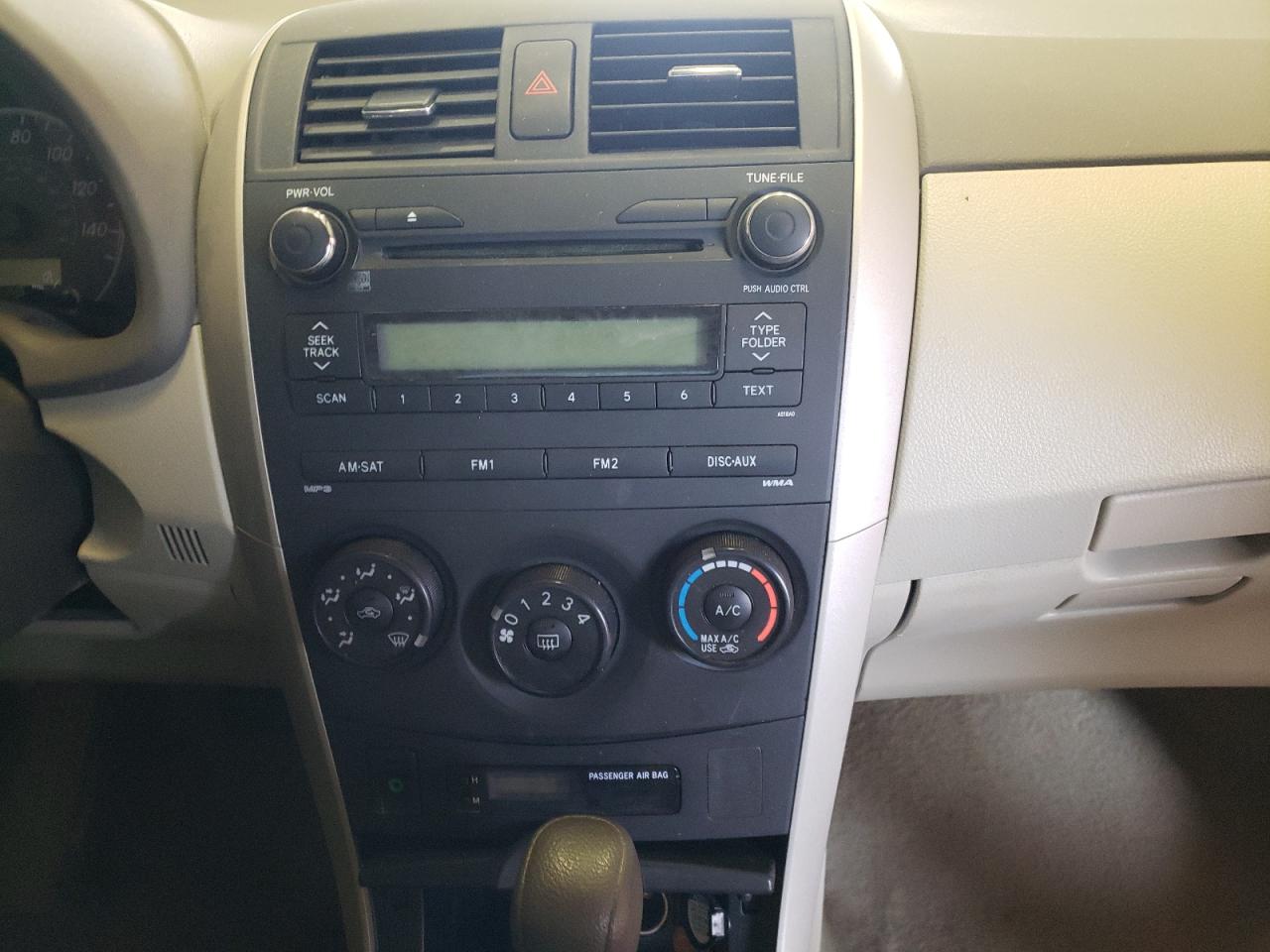 Photo 9 from auction – 2010 TOYOTA COROLLA BA with VIN 2T1BU4EE7AC403411