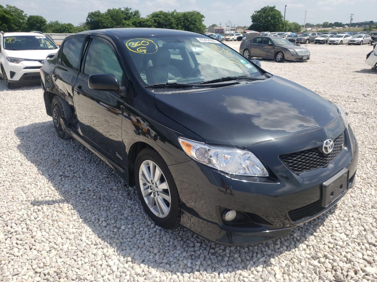 TOYOTA COROLLA BA 2010 with VIN 1NXBU4EE4AZ169551 - Photo from auction