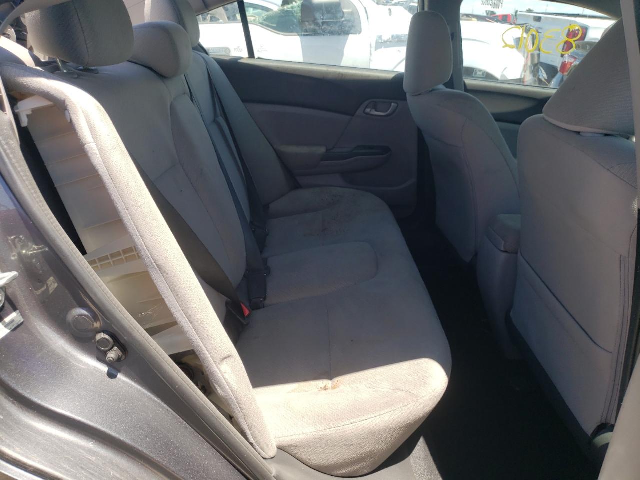 Photo 6 from auction – 2013 HONDA CIVIC LX with VIN 19XFB2F5XDE063400