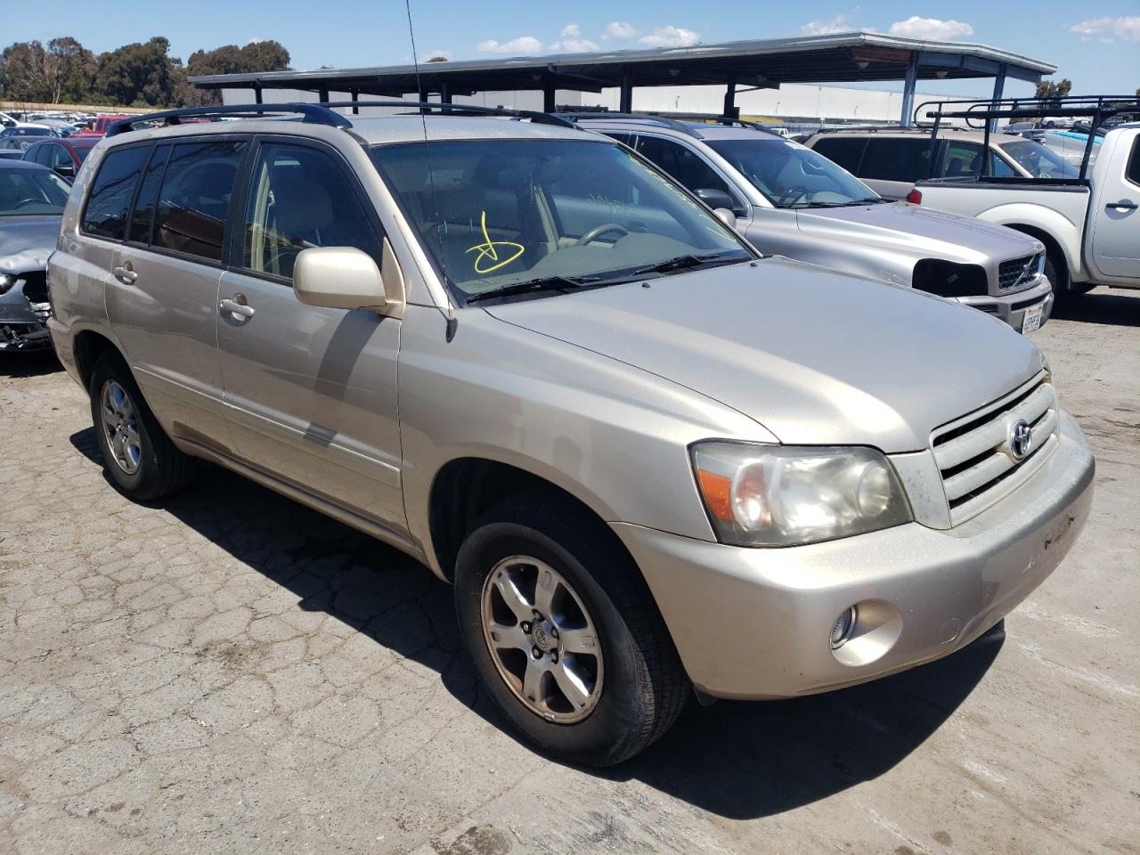 TOYOTA HIGHLANDER 2005 with VIN JTEGD21A350108721 - Photo from auction