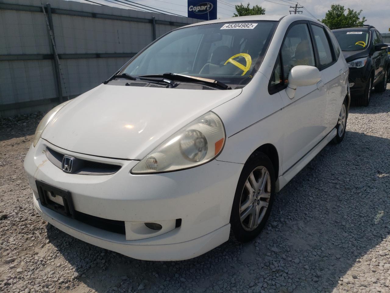 Photo 2 from auction – 2007 HONDA FIT S with VIN JHMGD38677S030350
