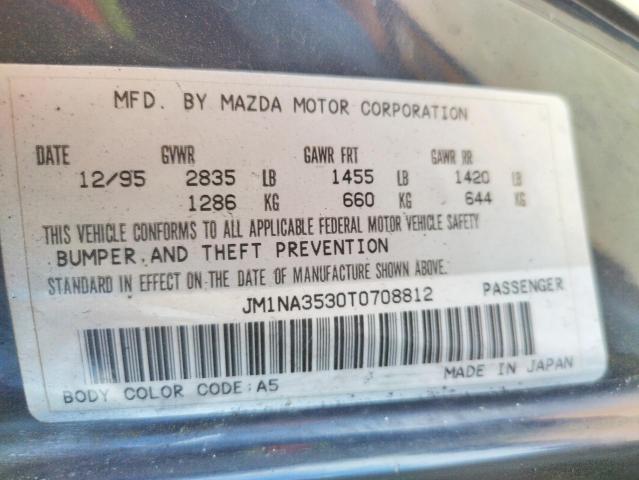Photo 10 from auction – 1996 MAZDA MX-5 MIATA with VIN JM1NA3530T0708812