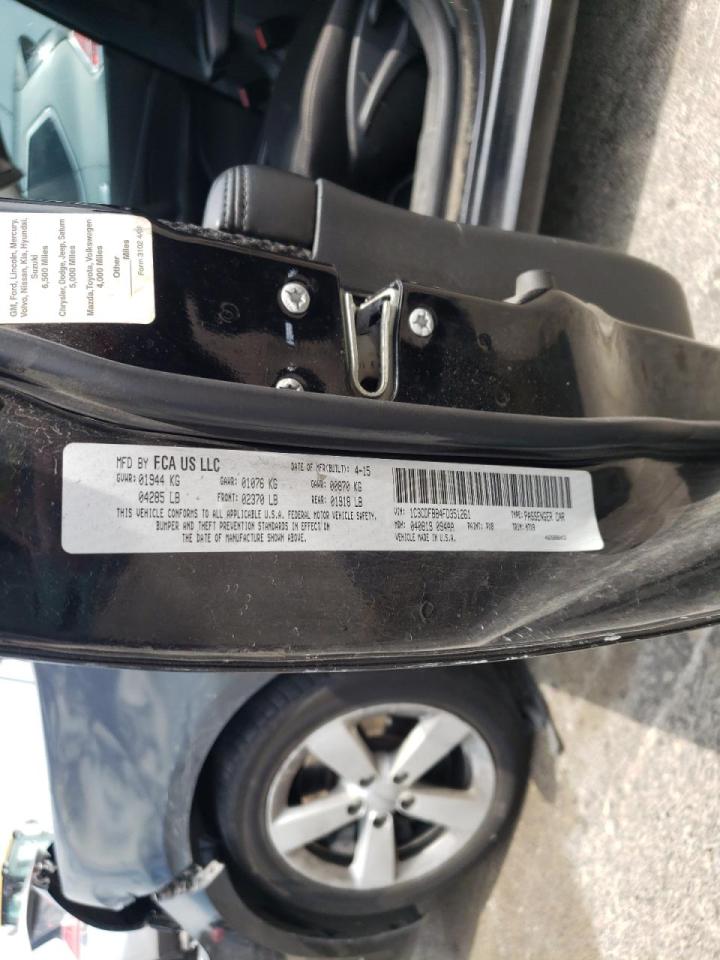 Photo 10 from auction – 2015 DODGE DART SXT with VIN 1C3CDFBB4FD351261