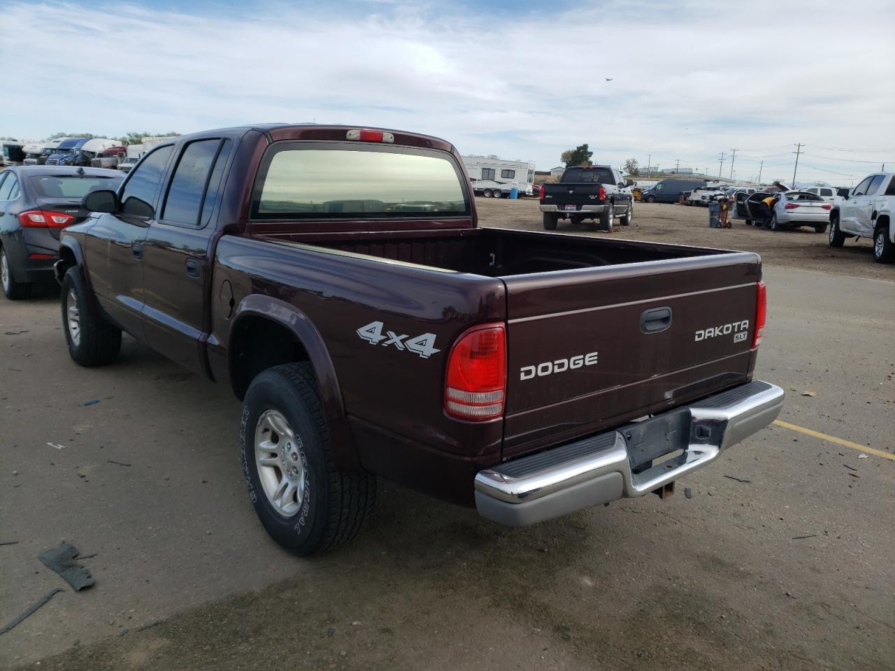 Photo 3 from auction – 2004 DODGE DAKOTA QUA with VIN 1D7HG48N54S693752