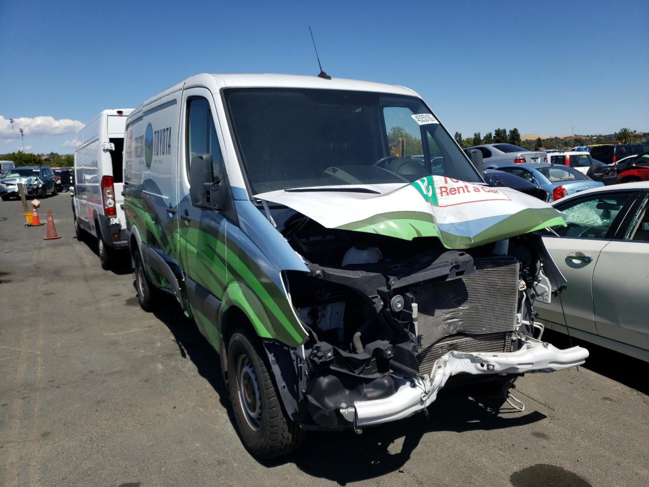 FREIGHTLINER SPRINTER 2018 with VIN WD3PE7CD6JP616893 - Photo from auction