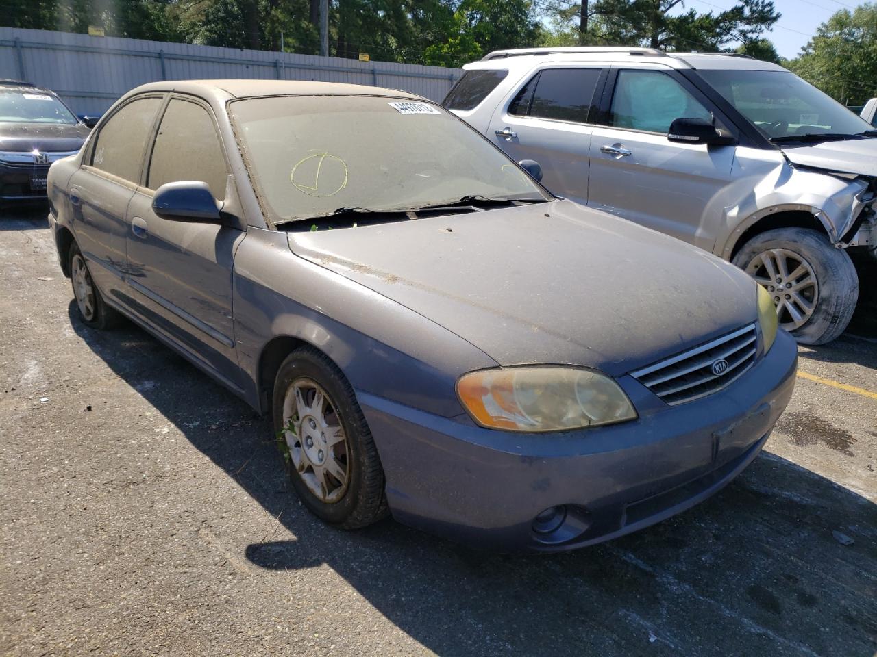 KIA SPECTRA BA 2003 with VIN KNAFB121X35261155 - Photo from auction