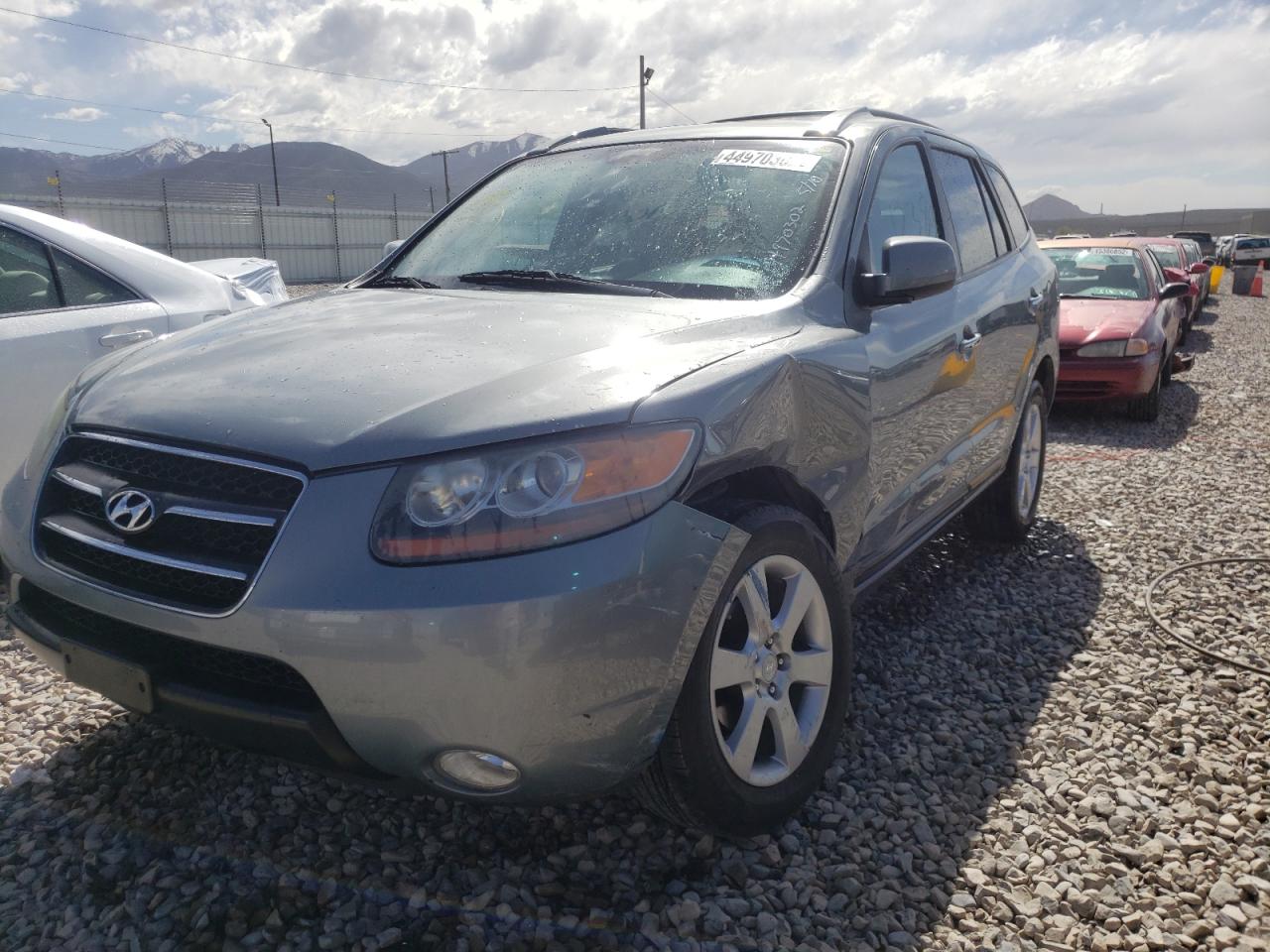 Photo 9 from auction – 2007 HYUNDAI SANTA FE S with VIN 5NMSH73E77H045223