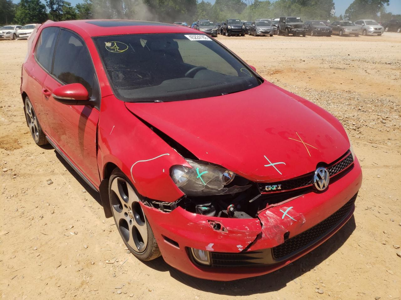 VOLKSWAGEN GTI 2012 with VIN WVWEV7AJ2CW063626 - Photo from auction