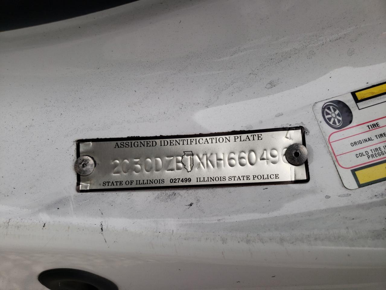 Photo 10 from auction – 2019 DODGE CHALLENGER with VIN 2C3CDZBTXKH660496