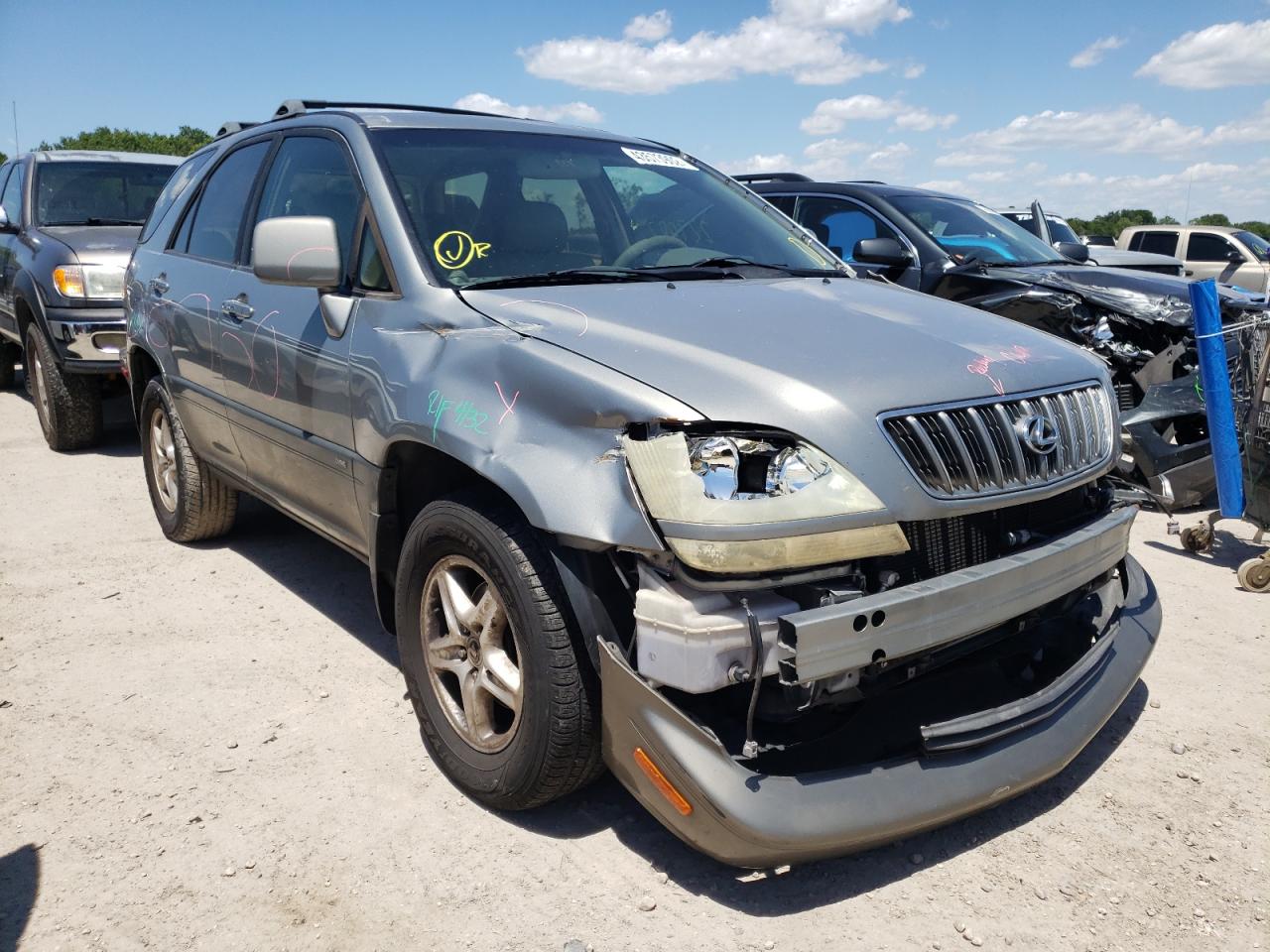 LEXUS RX 300 2003 with VIN JTJGF10U730159945 - Photo from auction