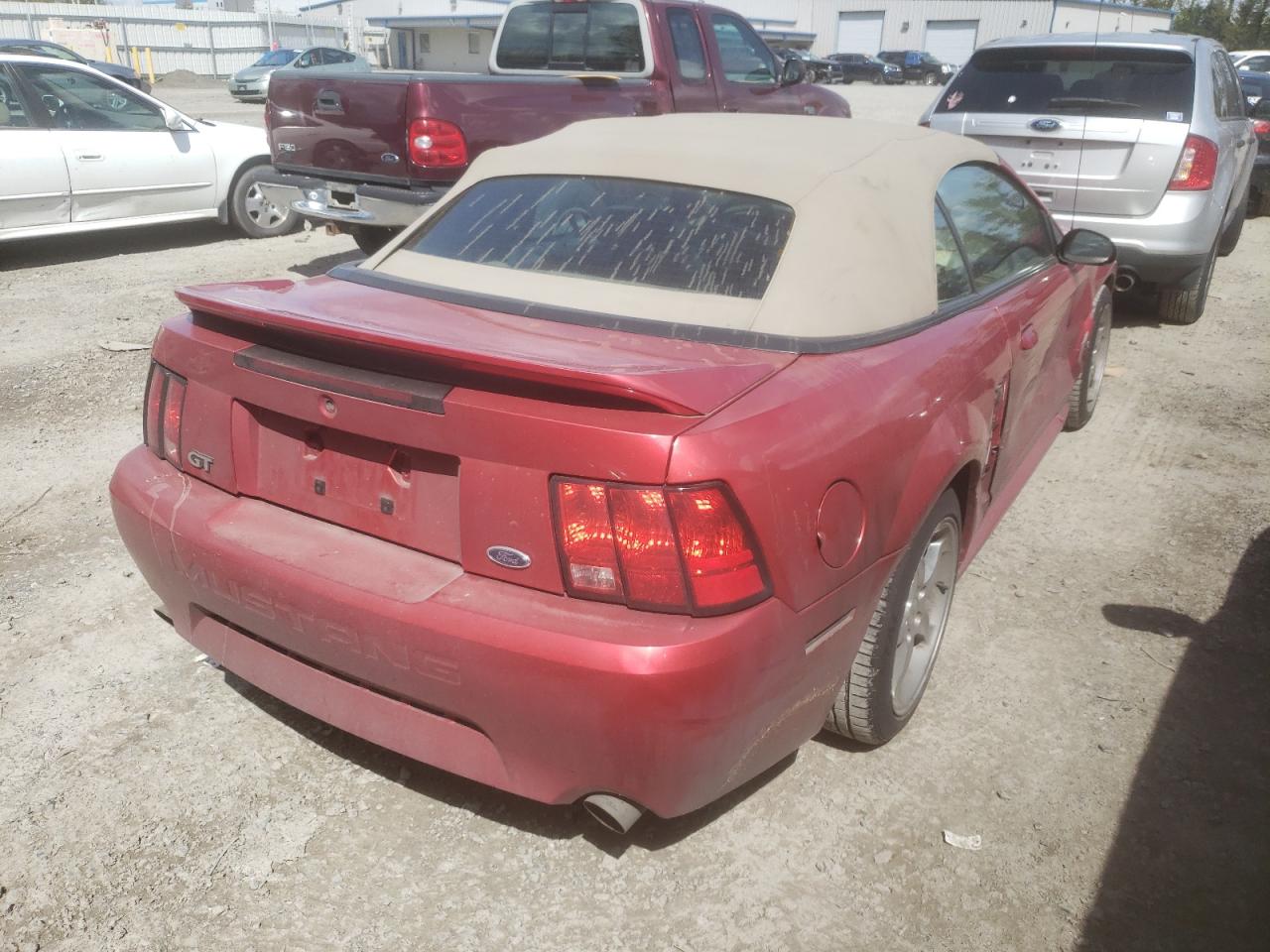 Photo 4 from auction – 2000 FORD MUSTANG GT with VIN 1FAFP45X2YF174038