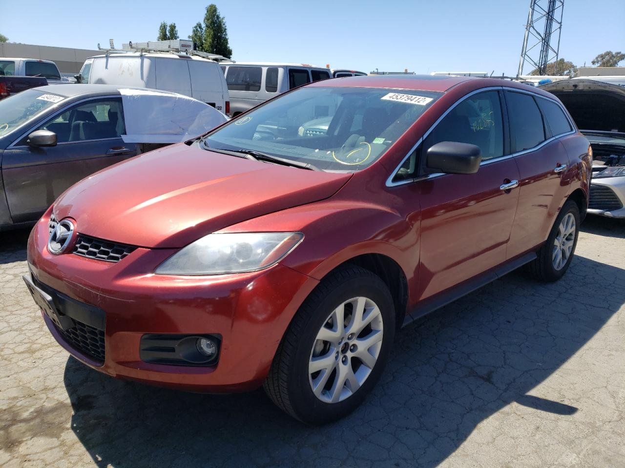 Photo 2 from auction – 2007 MAZDA CX-7 with VIN JM3ER29L970117744
