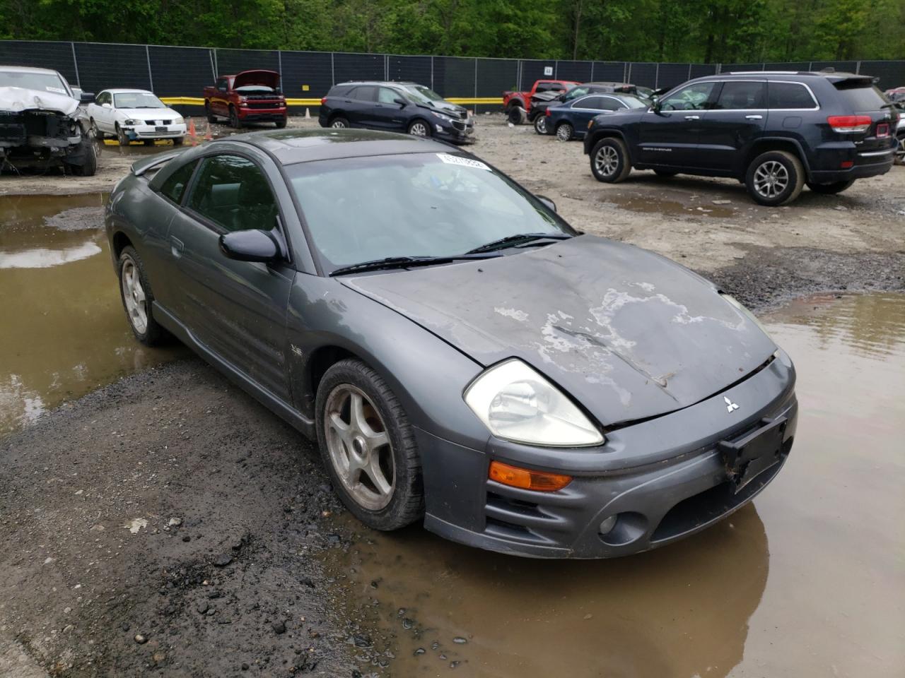 MITSUBISHI ECLIPSE GT 2003 with VIN 4A3AC74H33E093797 - Photo from auction
