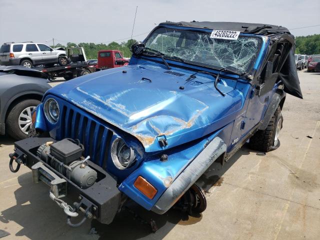 Photo 2 from auction – 1999 JEEP WRANGLER / with VIN 1J4FY19S3XP462643