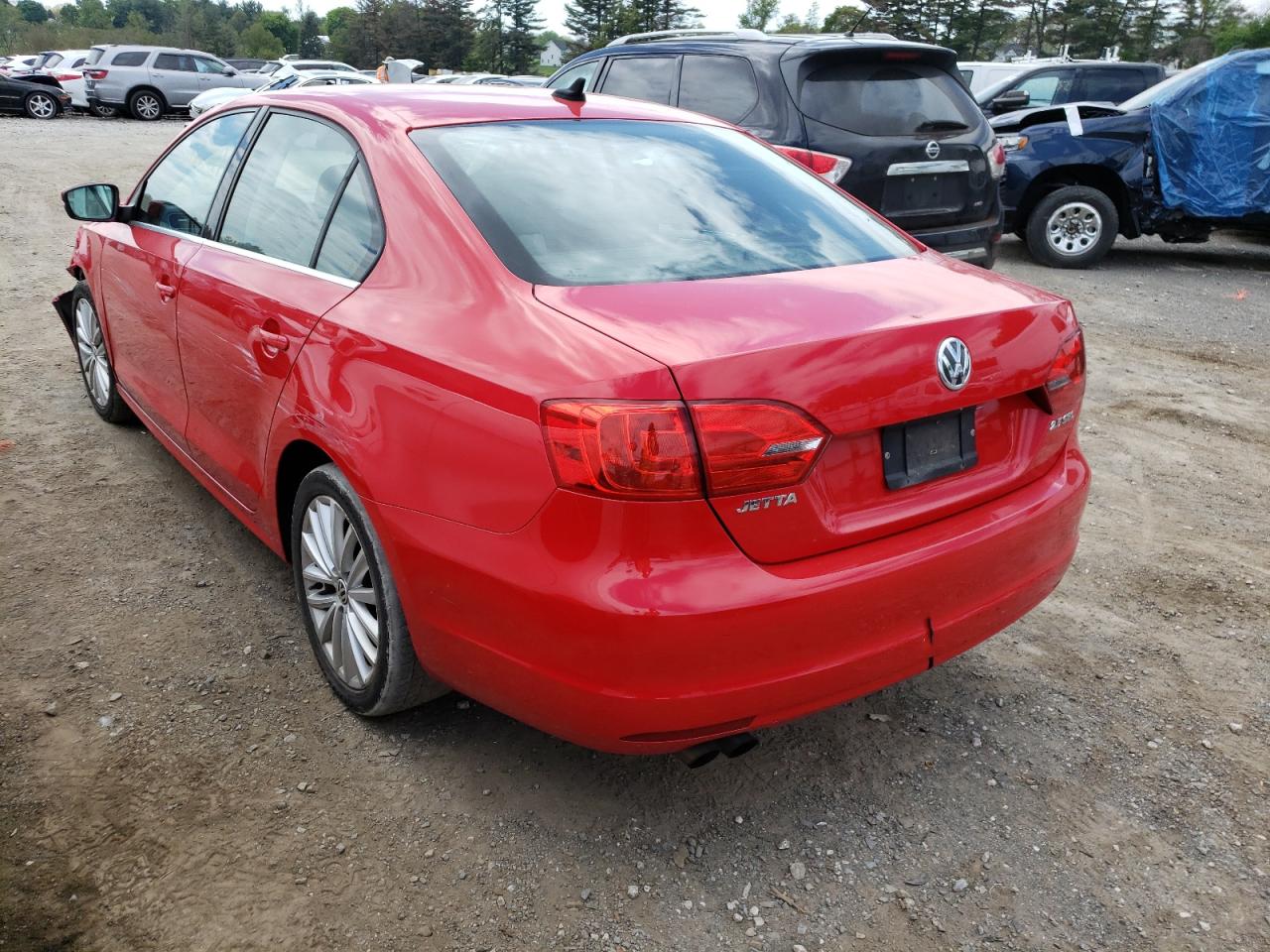 Photo 3 from auction – 2011 VOLKSWAGEN JETTA SEL with VIN 3VWGZ7AJ0BM377574