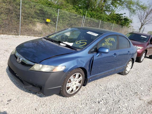 Photo 2 from auction – 2010 HONDA CIVIC LX with VIN 19XFA1F5XAE065365