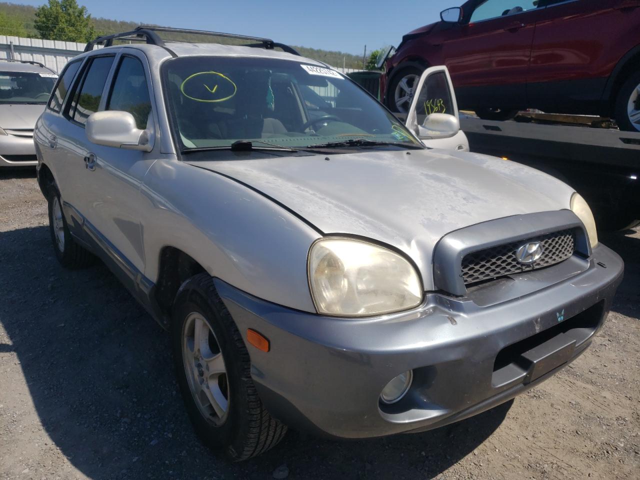 Photo 1 from auction – 2004 HYUNDAI SANTA FE G with VIN KM8SC13D64U780374