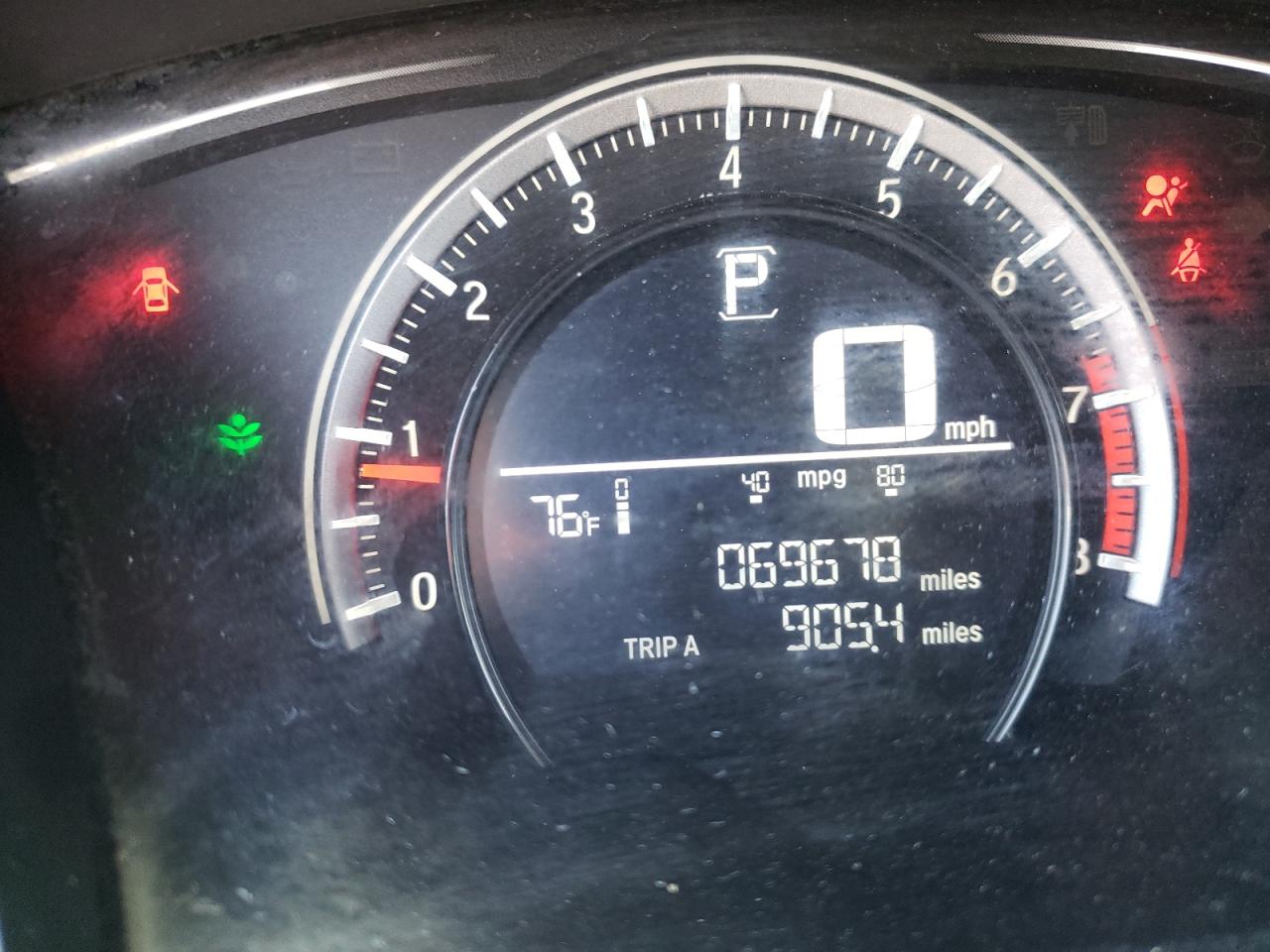 Photo 8 from auction – 2016 HONDA CIVIC LX with VIN 19XFC2F59GE011337