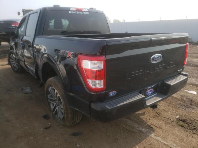 Photo 3 from auction – 2021 FORD F150 SUPER with VIN 1FTEW1EPXMFC01827